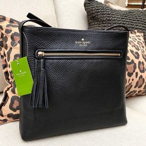 Kate Spade Chester St. Dessi Black Crossbody Bag